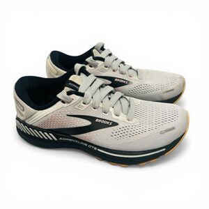 Brooks Adrenaline GTS 22 Athletic Shoe 1203531B035 Womens Sz 9B Grey Mesh
